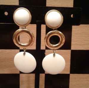 Monet Vintage Clip Earings